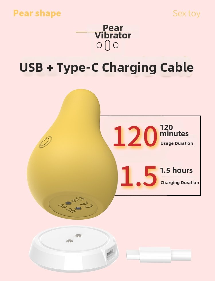 Hot-sellingnew women'ssexypear-shapedvibratingeggmulti-frequencyvibrationmasturbationmiraclemagneticsuction - Image 5
