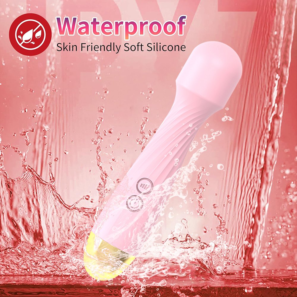 Mini hot-selling AV massage vibrating wand female orgasm masturbator adult sex toy - Image 3