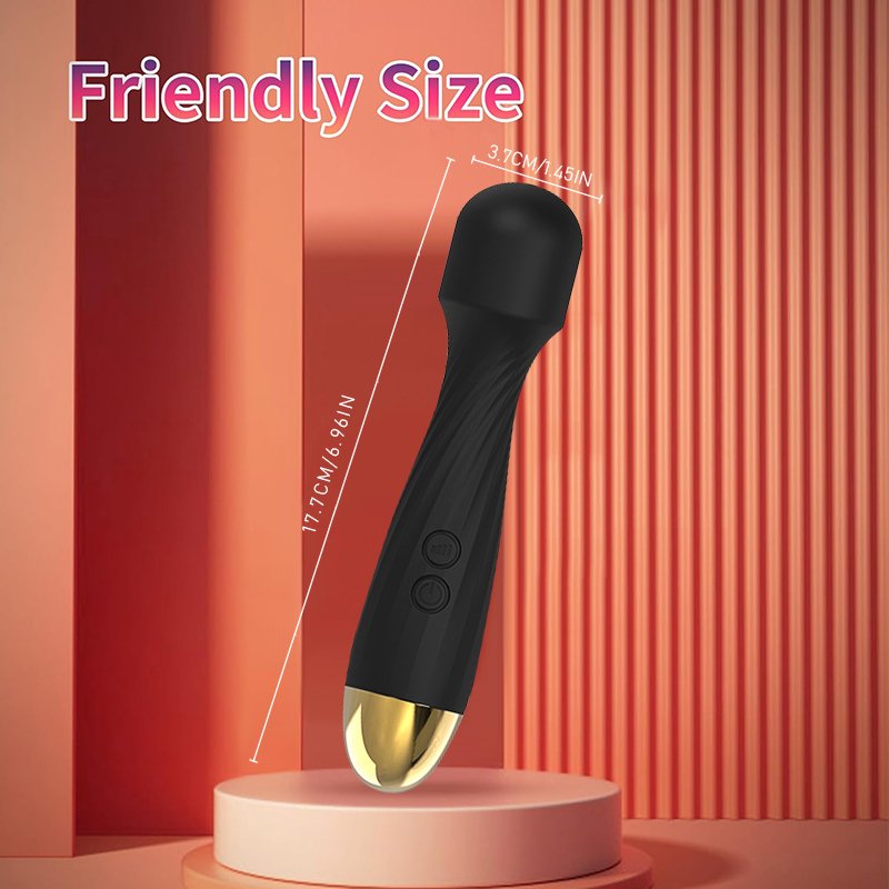 Mini hot-selling AV massage vibrating wand female orgasm masturbator adult sex toy - Image 2