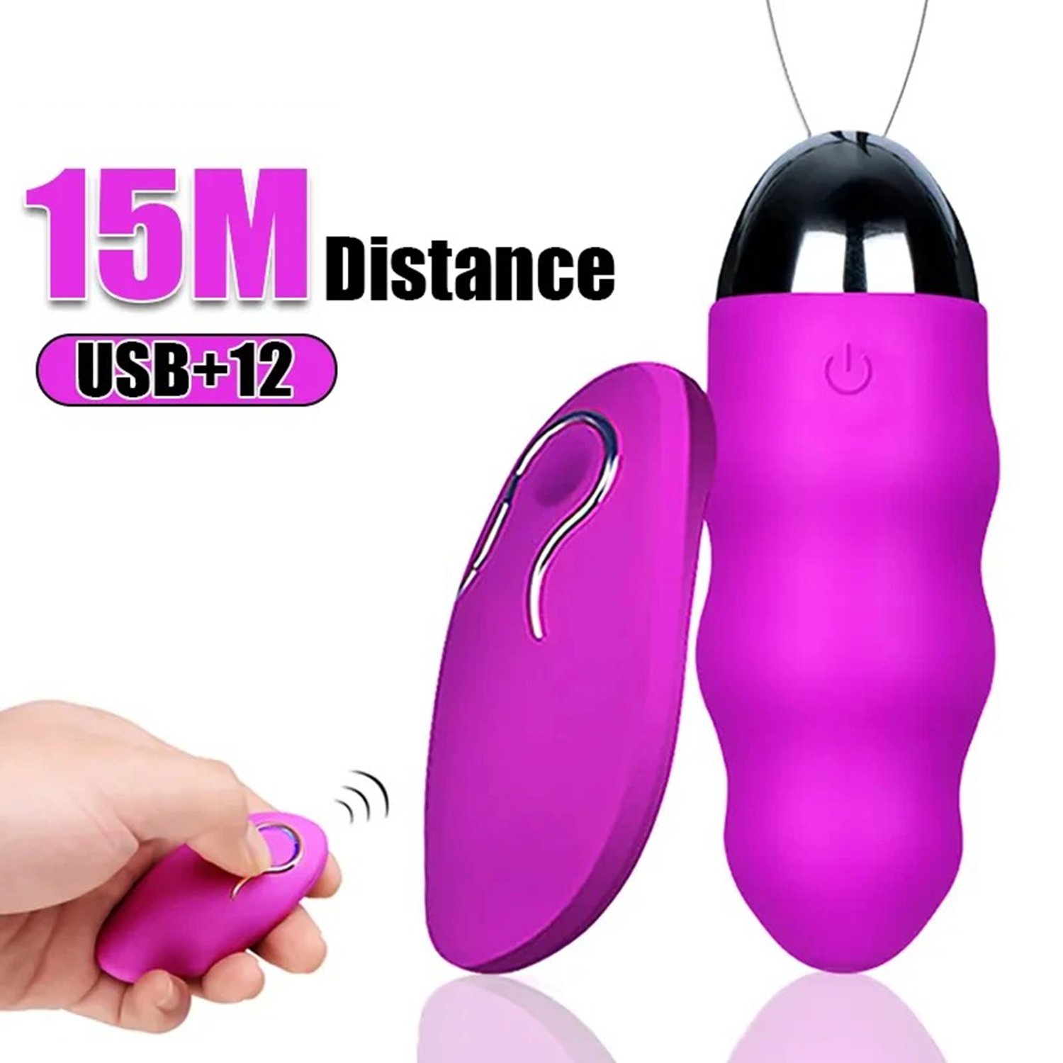 Remote control powerful vibration egg vibrator female masturbator women's private parts product adult sex toy sexual product - Image 3