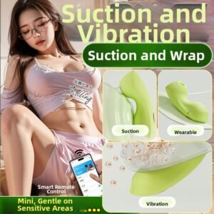 APP-controlled wearable clitoral suction vibrator for women – ideal for discreet outdoor play and teasing.
