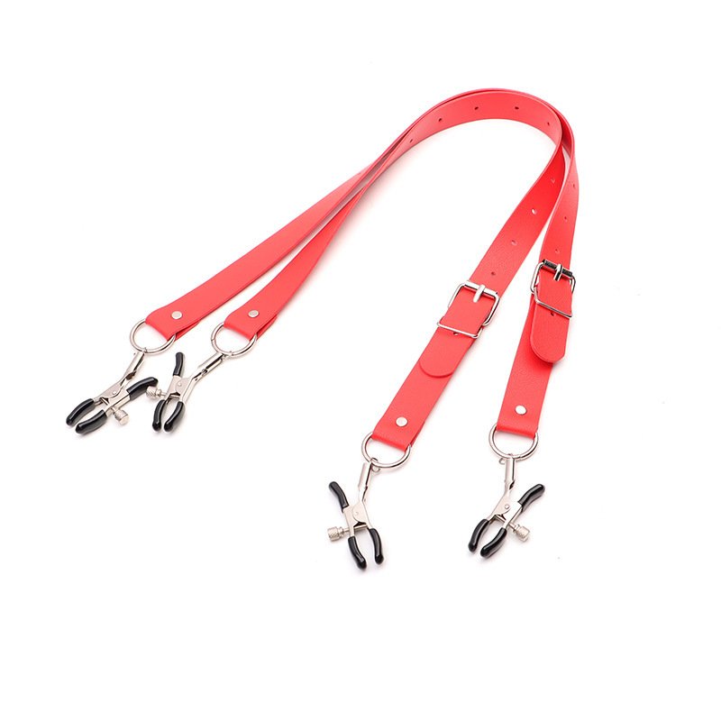 SM sex toy couple orgasm nipple clamps vaginal clamps labia clamps clitoris clamps toy - Image 4