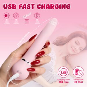 Hot-selling tongue vibrator G-spot orgasm massage wand female masturbator adult sex toy